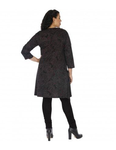 dress-plus-size-black-pockets-back