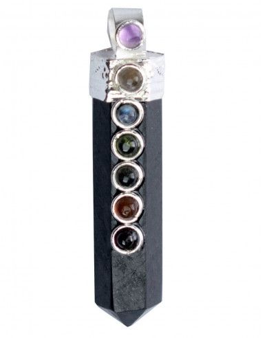 Anhänger-Stein-Mineral-Oniz-7chakras