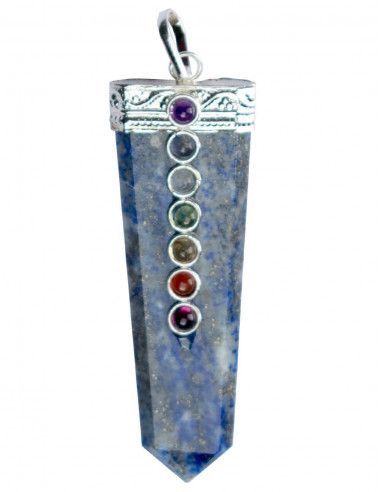 lapislazuli-7-chakras pendant-woman-jewelry-artesanal