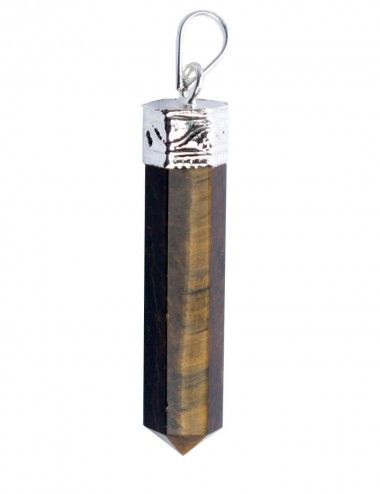 Anhänger-Schmuck-Indien-Natur-Mineralstein-Tigerauge 2