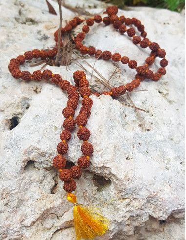 mala-tibetano-de-rudraksha-semente-étnica-colar étnica