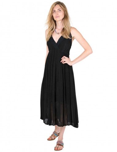 vestido-algodon-doble-tela-verano-negro