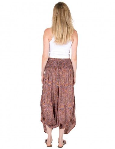 Rock-Seide-asymmetrische-Taschen-Feder