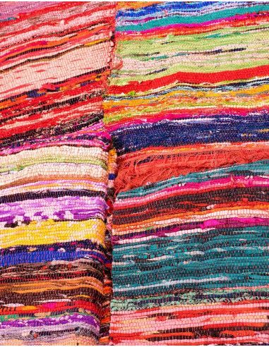 tapis-inde-fils tressés-couleurs-petits