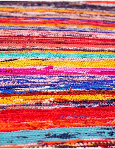 Teppich-ethnisch-geflochten-Fäden-Farben-klein