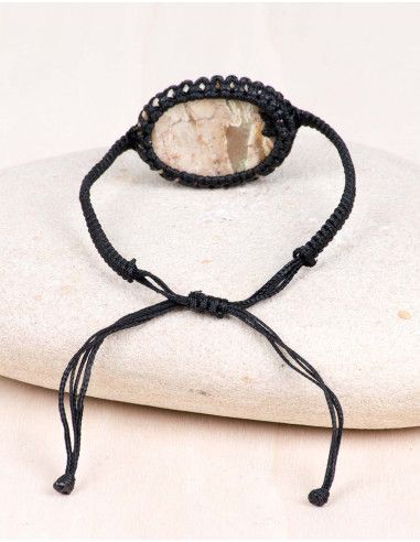 bracciale-hippie-unisex-nodi-pietra-minerale