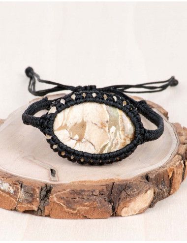 pulsera-unisex-macrame-piedra-mineral