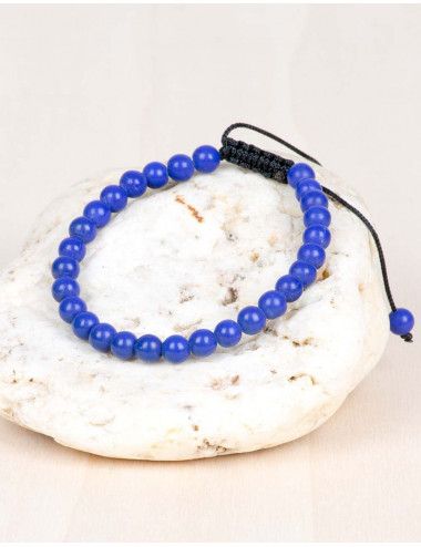 pulseira-azul-ajustável-hippie-unissex