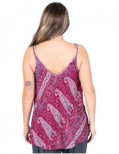 camiseta-casual-verano-mujer-fucsia