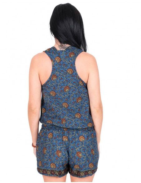 Printed Dungarees