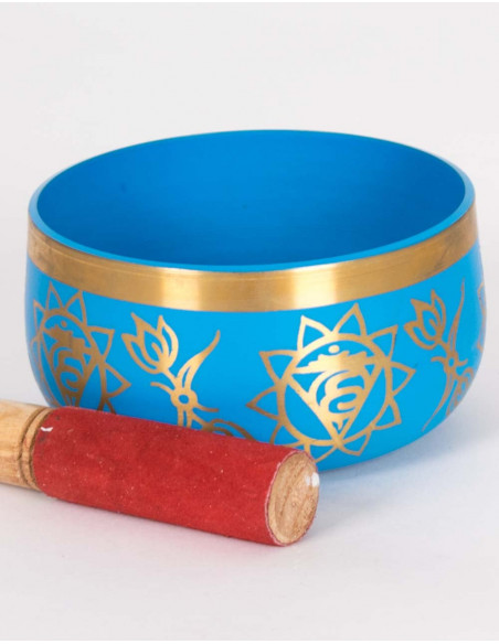 Taça 7 Chakras Vishuddha Garganta