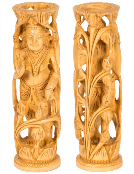 Statue de la tour en bois de Lakshmi