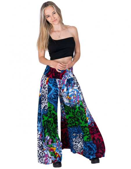 Pantalon jupe taille mi-haute