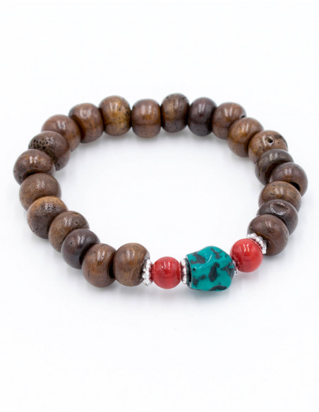 Bracciale unisex marrone