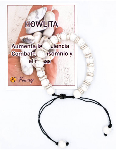 White Howlite bracelet