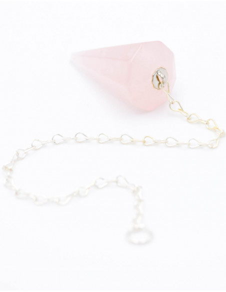 Rose Quartz Mineral Pendulum