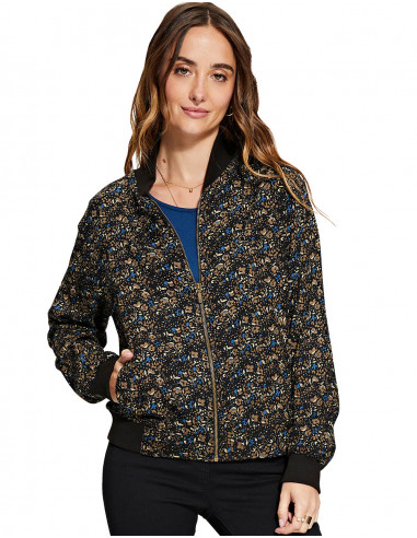 Giacca con cerniera e tasche