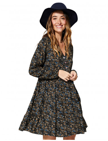 Long Sleeves Loose Dress 2