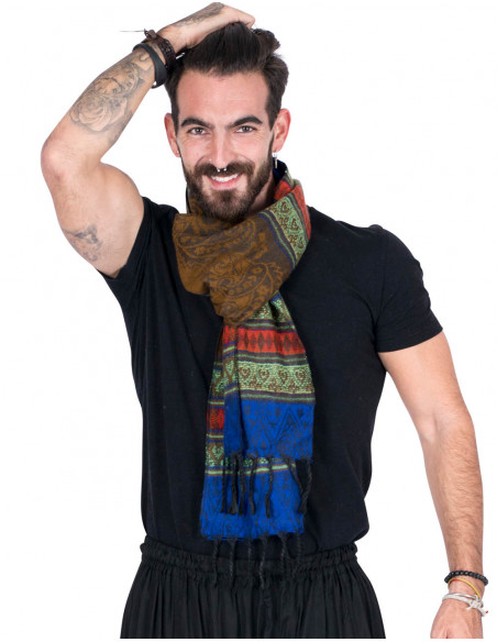Lenço de lã de algodão unissex
