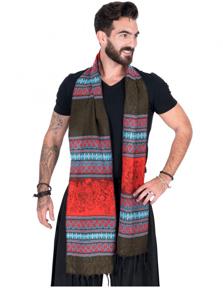 Unisex Cotton Wool Scarf