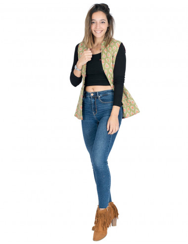 Gilet à double imprimé 2