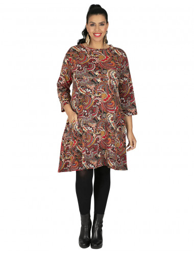 Robe XXL Multicolore