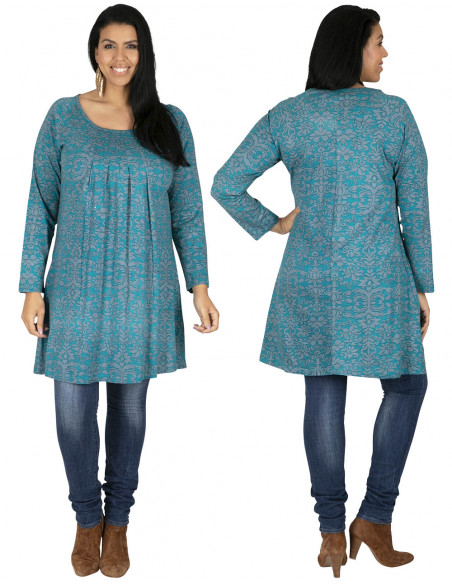 Long Light Blue T-shirt