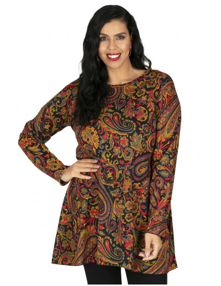 Multicolor T-shirt Plus Sizes
