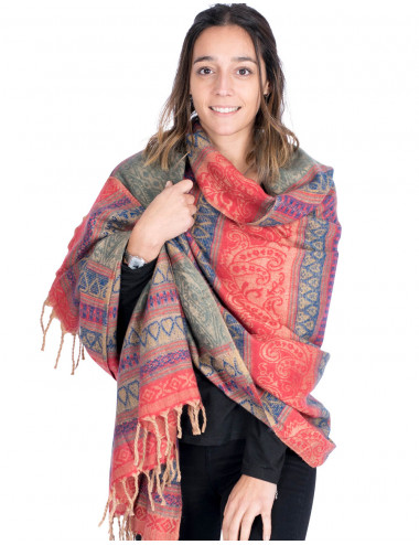 Weicher Schal mit Fransen 2