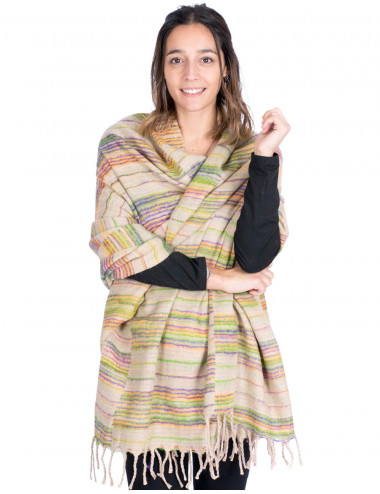chal-lana-de-algodon-con-rayas 2