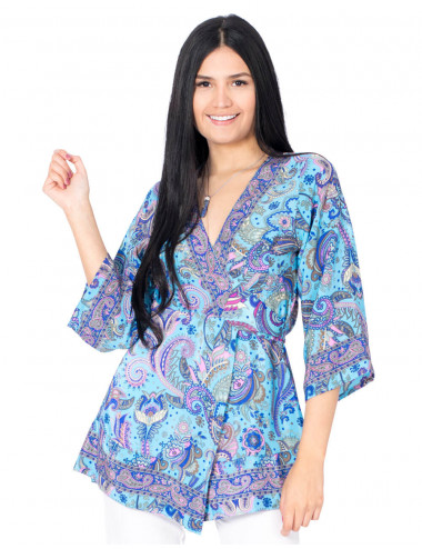 T-shirt stile kimono