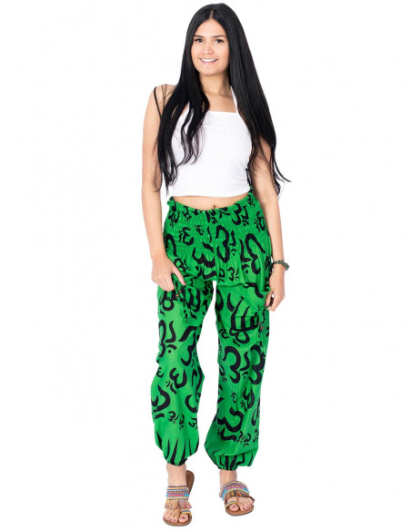 pantalon-bombacho-verde-motivo-om