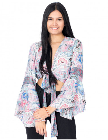 Boho Top maniche larghe