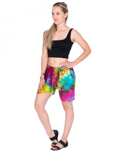 short-mujer-verano-playa-rayon-multicolor