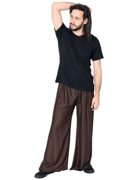 Hippie-Hose mit weitem Bein