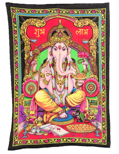 Hindu Tapestry God Ganesha