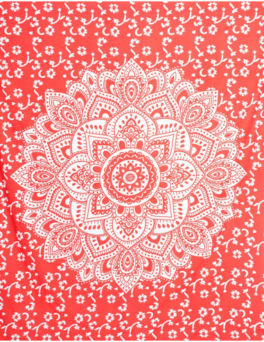 Red Double Bedspread