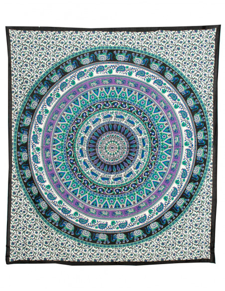 Double Elephants Quilt