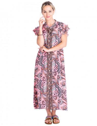 Hemdkleid aus Seide