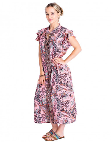 Silk Shirt Dress