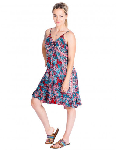 Multicolored Fresh Dress