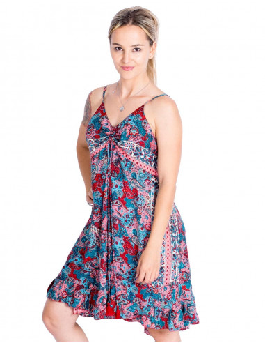 vestido-corto-verano-estampado-multicolor