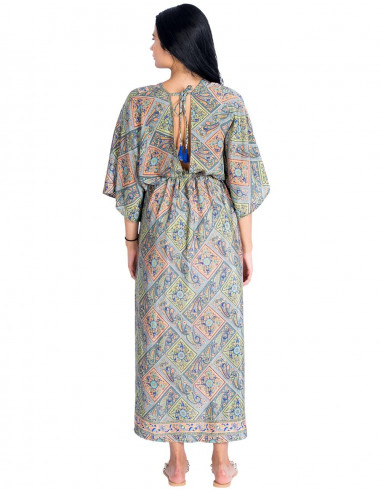 Vestido Decote Duplo