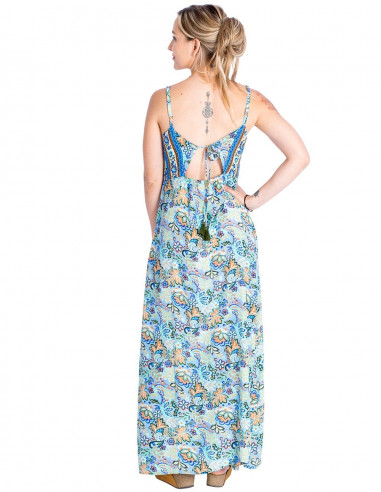 Kleid mit Rückenschlitz