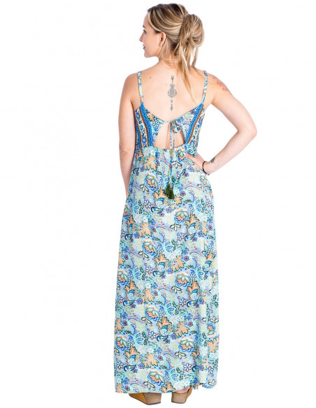 Back Slit Dress