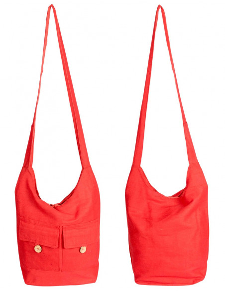 Plain Colors Shoulder Bag