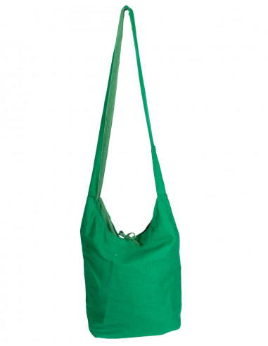 Sac à bandoulière aux couleurs unies