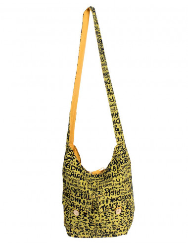 Sac à bandoulière jaune... 2