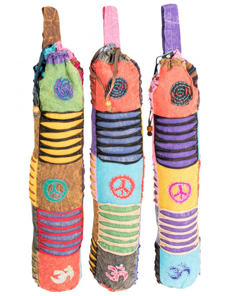 Sac de yoga multicolore
