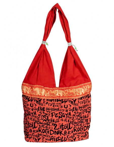 Borsa rossa media